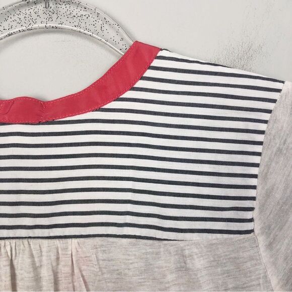 ANTHROPOLOGIE | TINY Sima Ikat Print Long Tab Sleeve Top Women’s Size X-Small - Picture 8 of 10